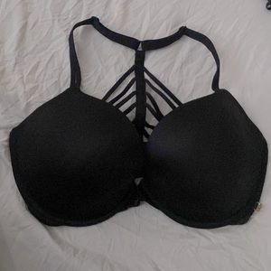 Black VS bra